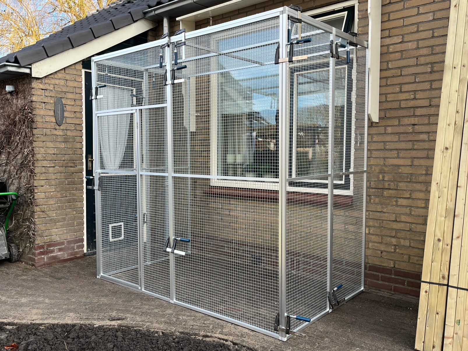 Aluminium volieres en kattenrennen op maat gemaakt!, 4221LV, Info@vandoorntimmerwerken.com, Nieuw, Ophalen of Verzenden