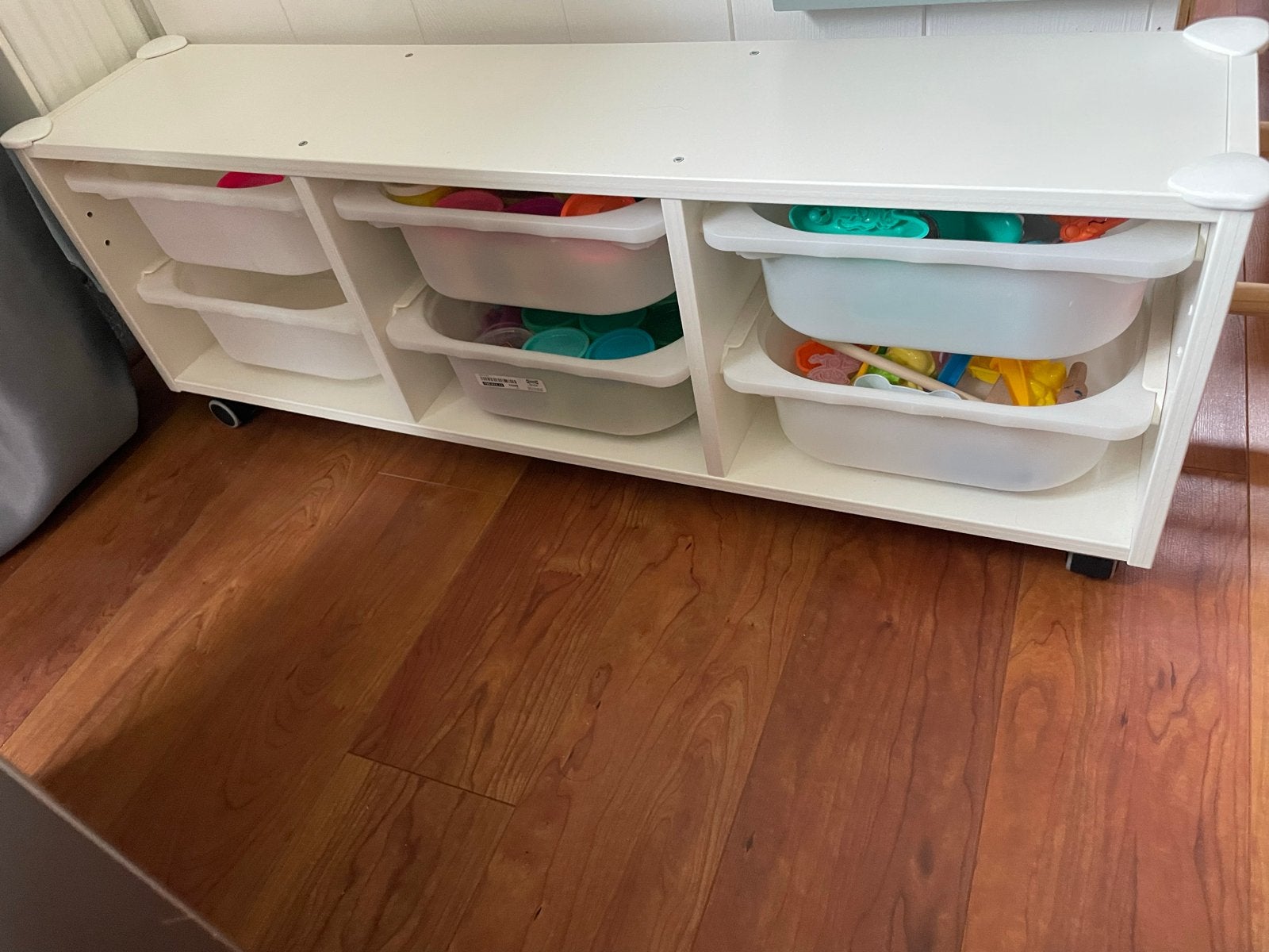 IKEA klein Trofast opbergkast met bakken, Ophalen of Verzenden, Gebruikt, Kast