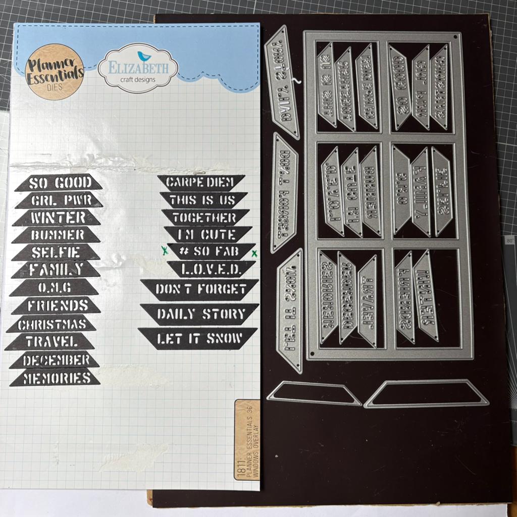 Elizabet craft ECD planner snijmal 1811, 75 tot 150 cm, Raamkozijn, Ophalen of Verzenden, Zo goed als nieuw
