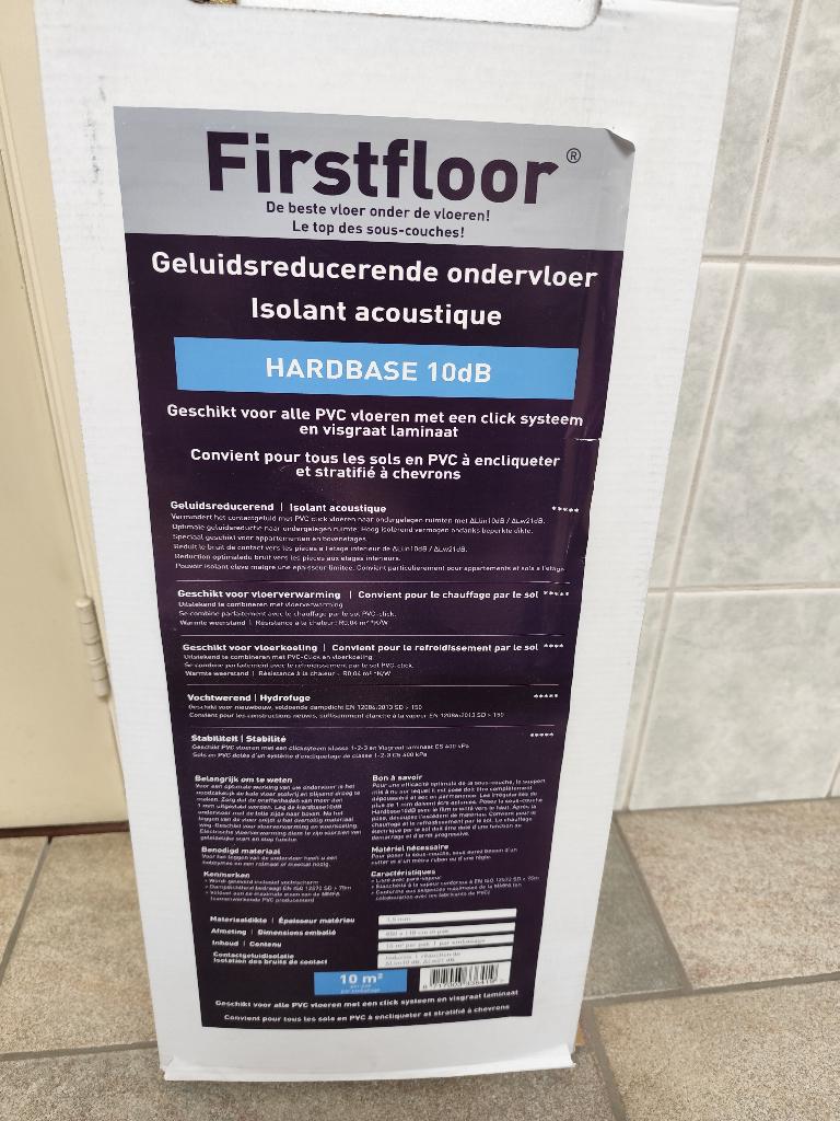 Te koop 9 m² First floor ondervloer, Ophalen, Overige materialen, 30 cm of meer, Overige typen