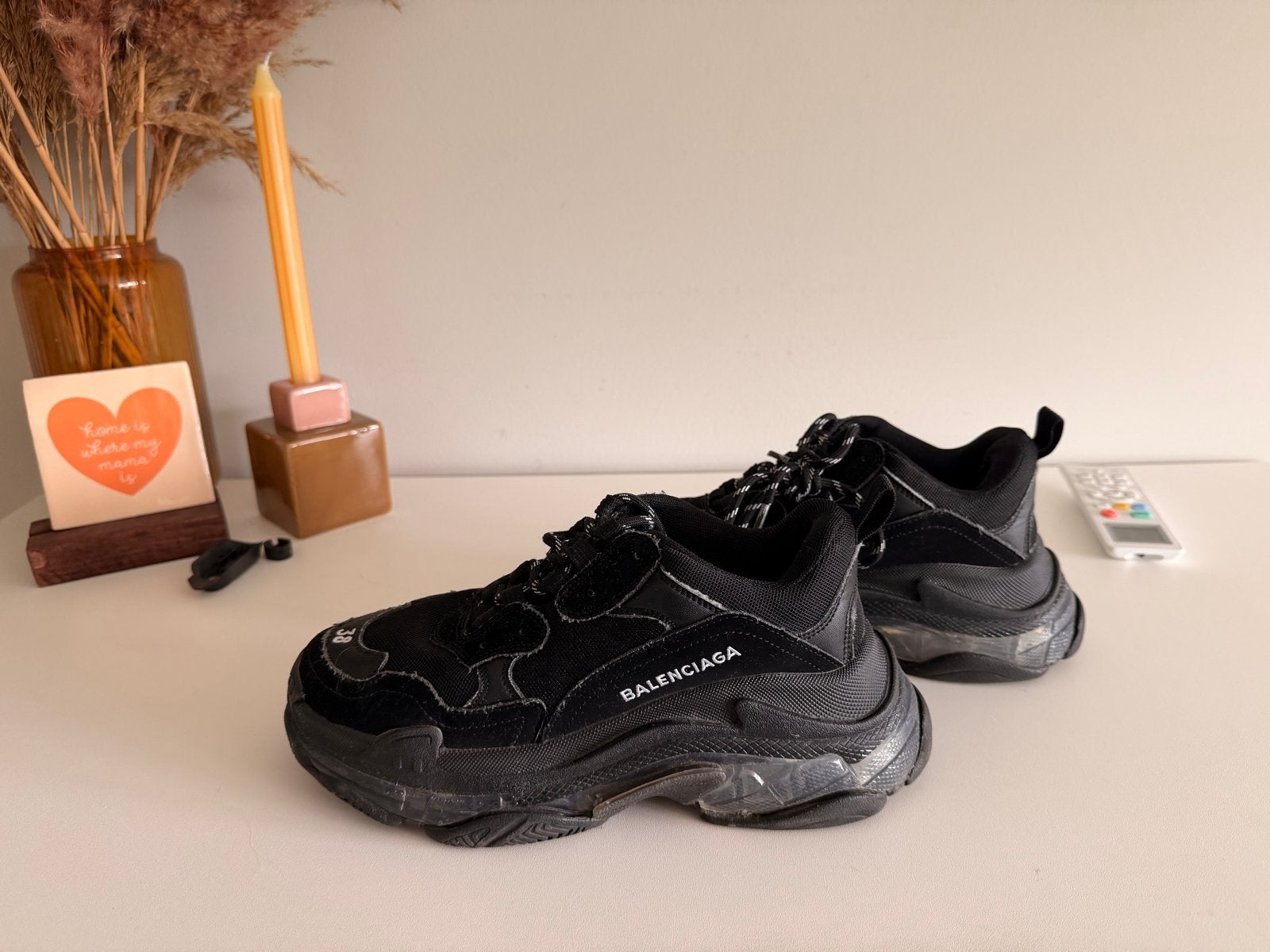 Schoenen, Ophalen, Gedragen, Zwart, Sneakers of Gympen