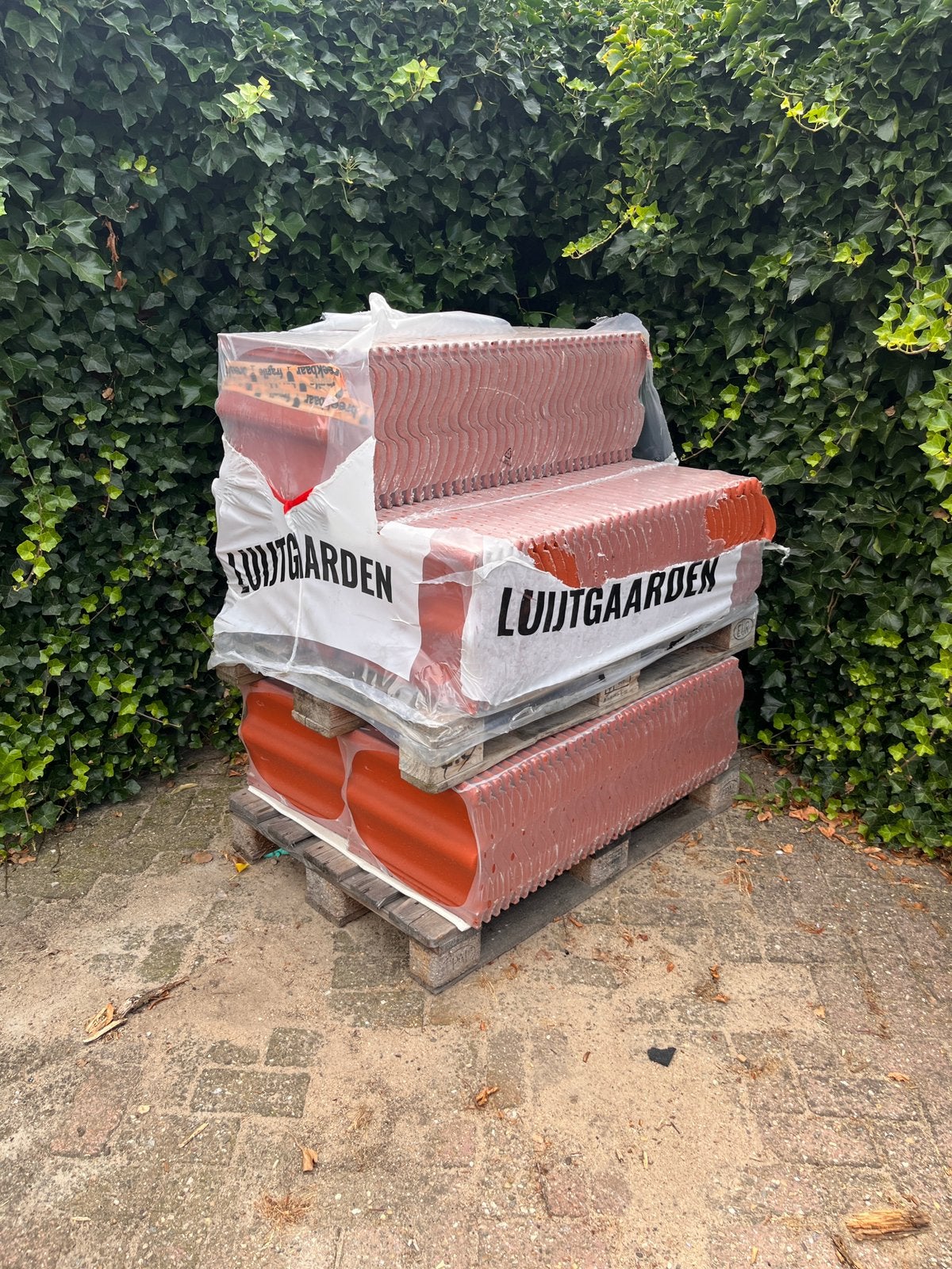 Te koop sneldek dakpan natuurrood, Ophalen, Steen of Klei, Nieuw, 15 m² of meer