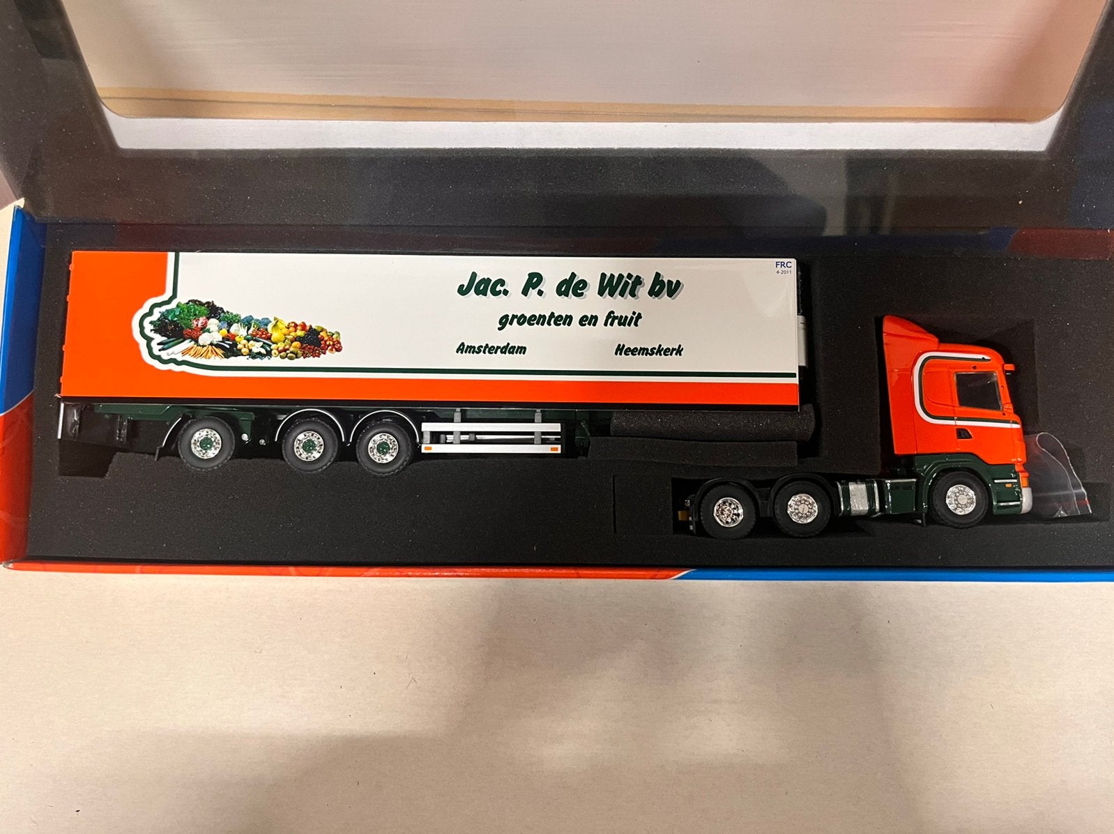 Tekno Jac P. De Wit Scania R, Hobby en Vrije tijd, Ophalen of Verzenden, Nieuw, Bus of Vrachtwagen, Tekno