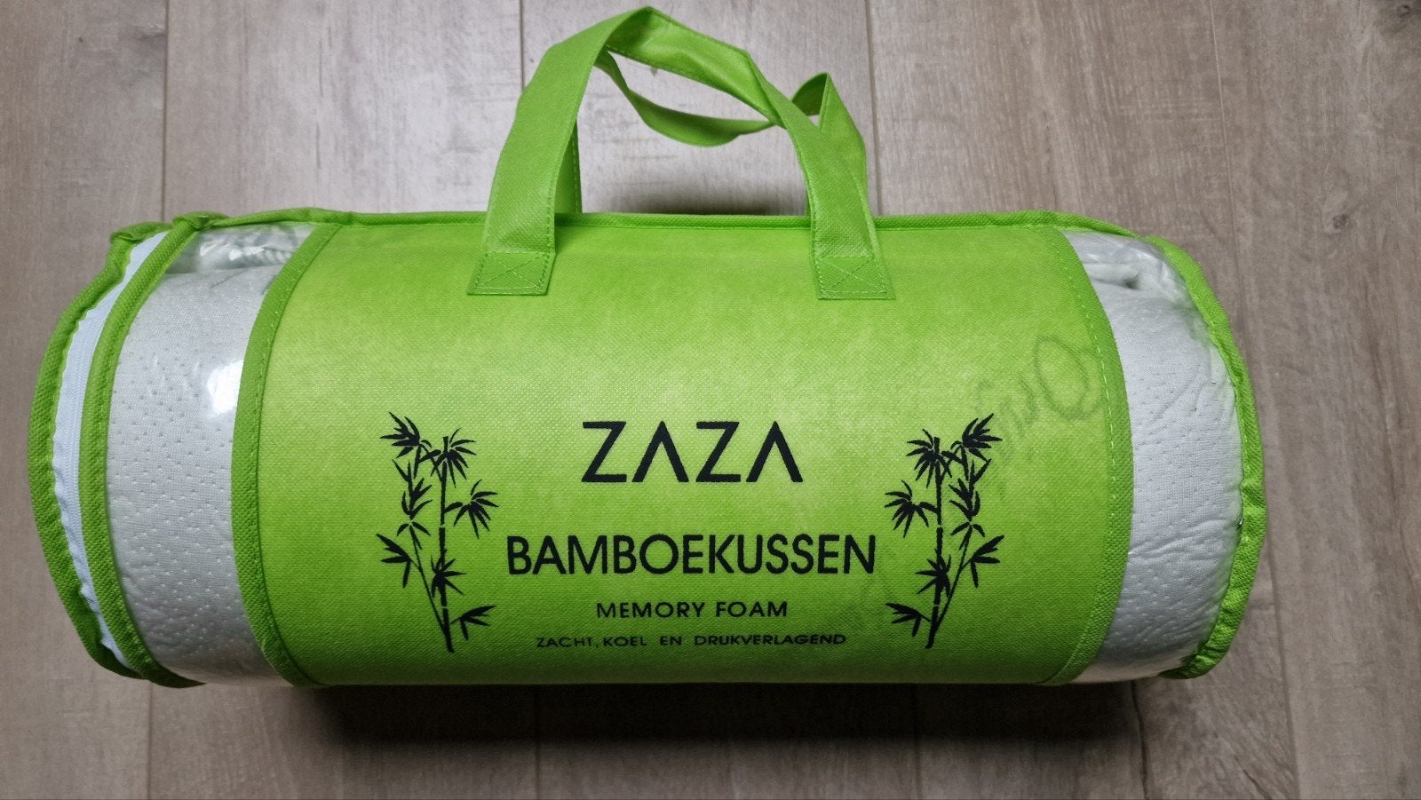 Zaza Bamboe Kussen - Memory Foam, Ophalen of Verzenden