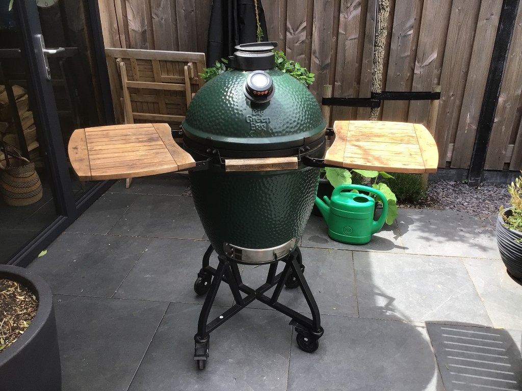 Big Green Egg Nest + Handler Large, NIET DE EGG, Ophalen, Gebruikt, Big Green Egg