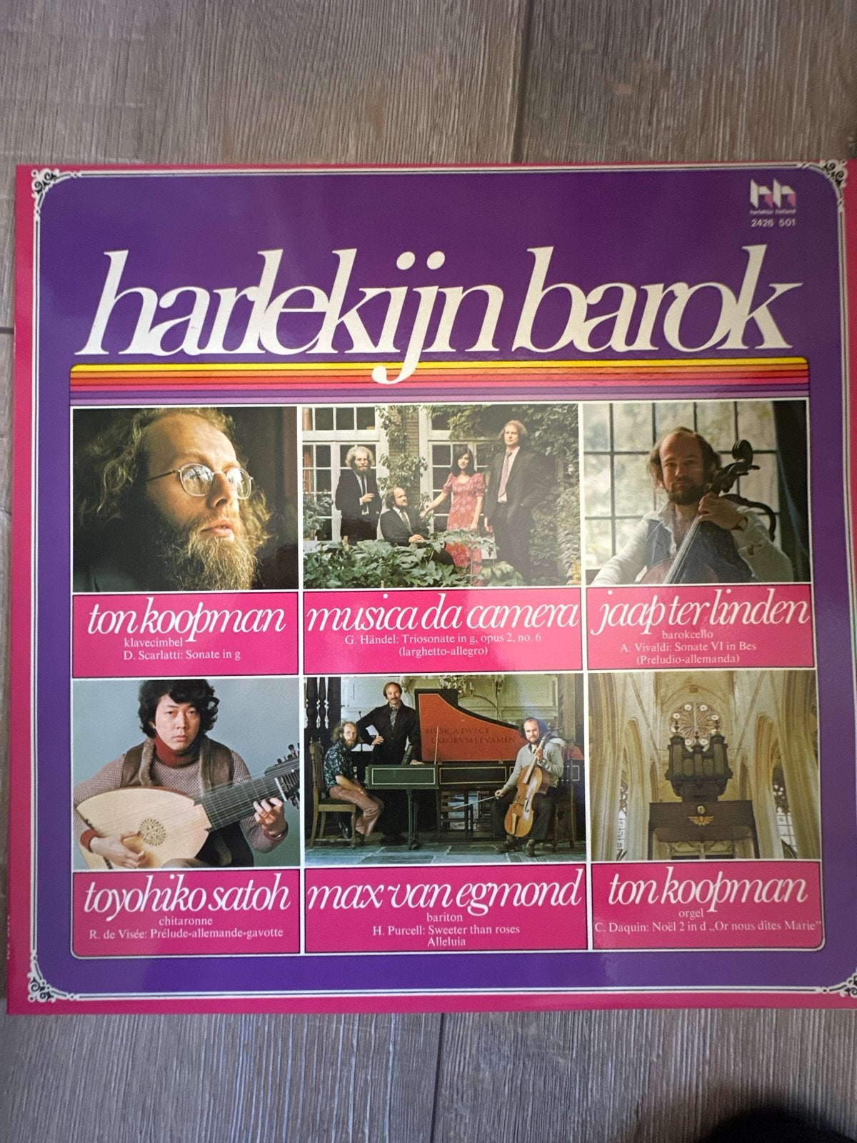 Harlekijn Barok - Klassieke LP met diverse artiesten, Ophalen of Verzenden, Gebruikt