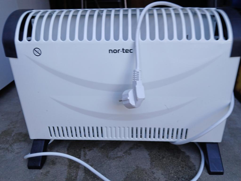 Elektrische verwarming Nor-Tec - Snel warmte in huis!, 30 tot 80 cm, Gebruikt, Kachel, Ophalen of Verzenden