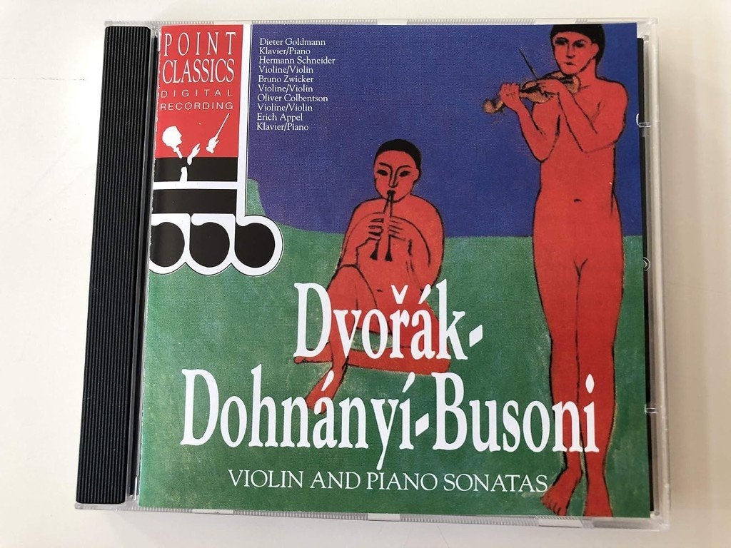 dvorak dohnanyi busoni cd, Verzenden, Barok, Zo goed als nieuw, Overige typen