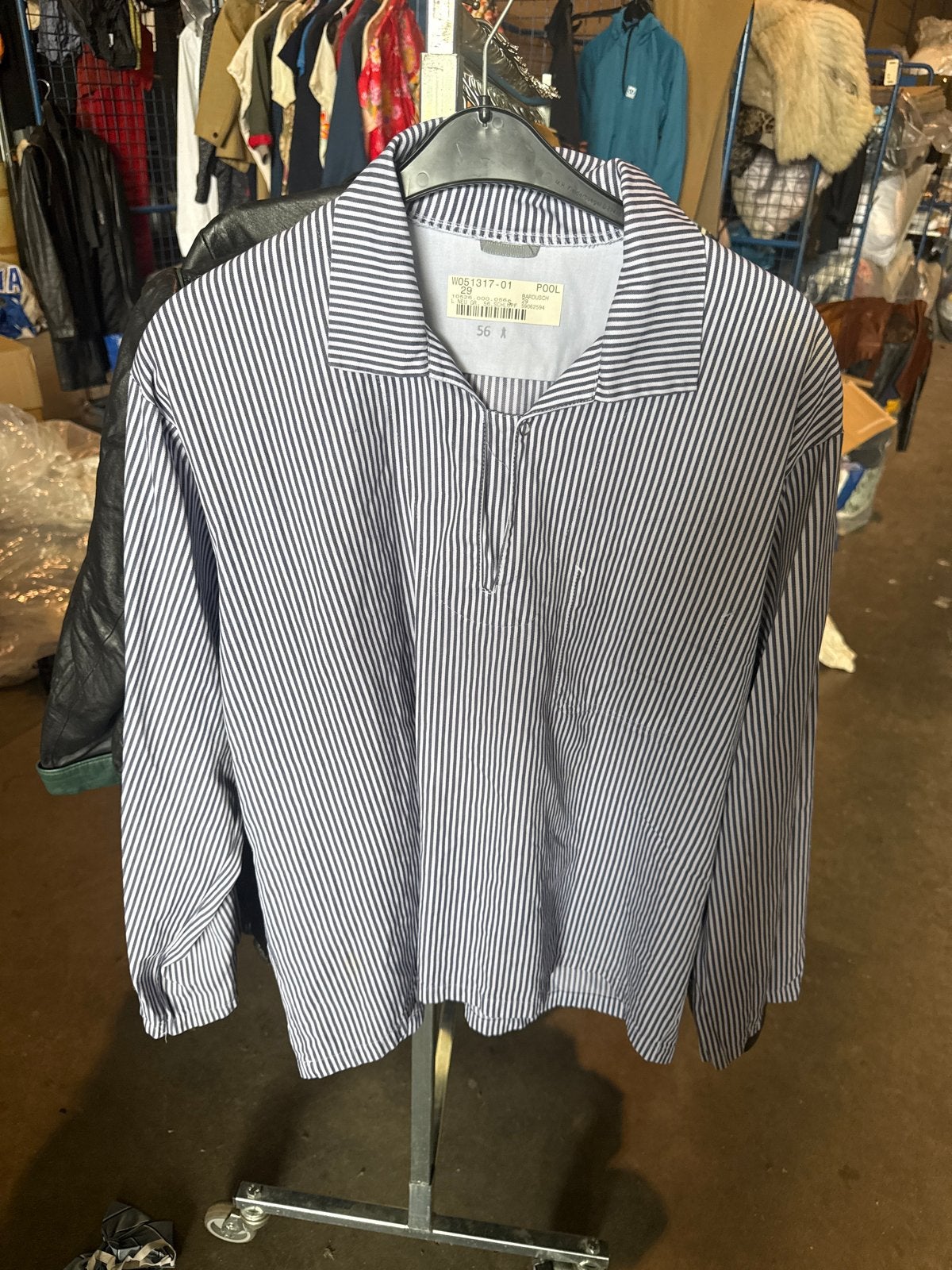 Vintage werkkleding shirts en broeken - 50 stuks, Ophalen of Verzenden, Gedragen, Overige kleuren, Overige halswijdtes