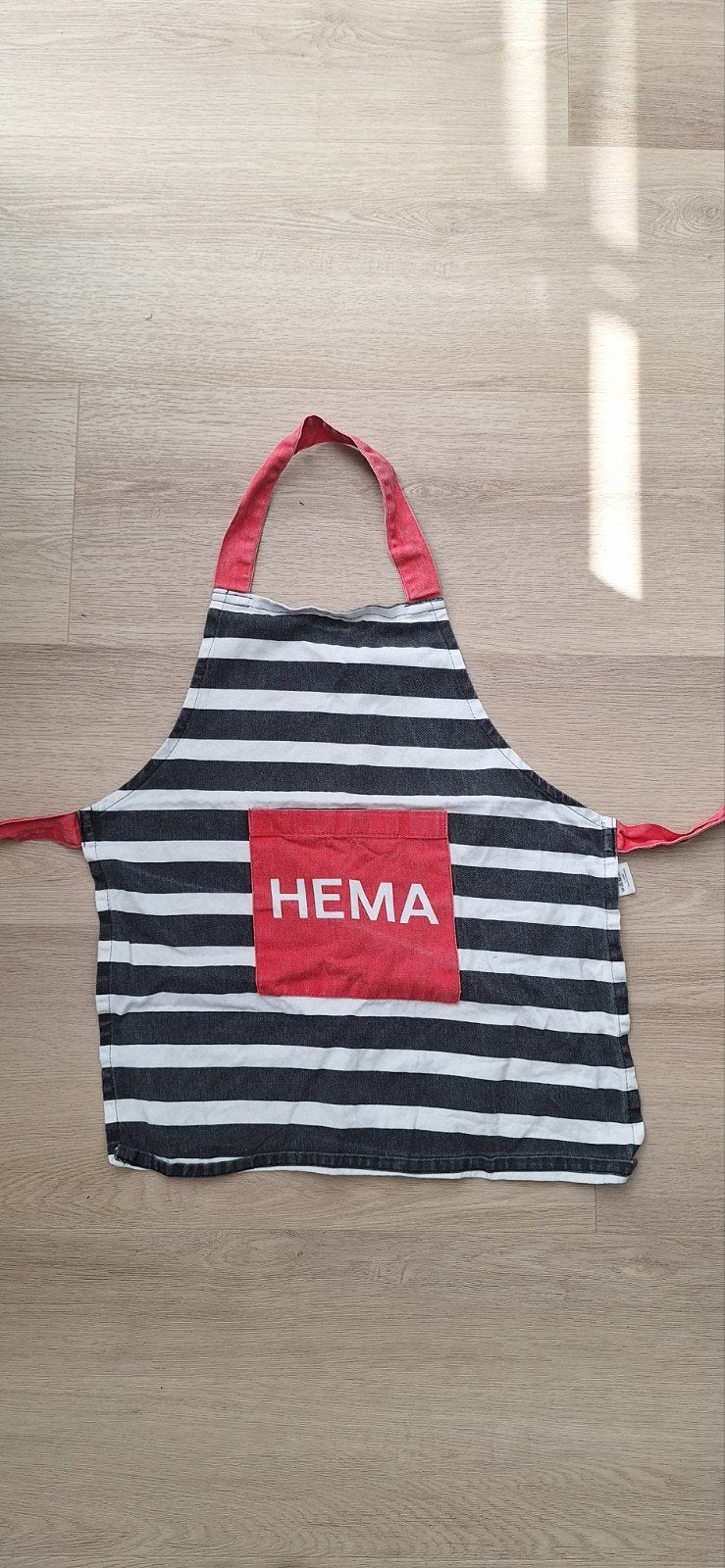 HEMA kinder schort, Ophalen of Verzenden, Gebruikt, HEMA, Jongen of Meisje