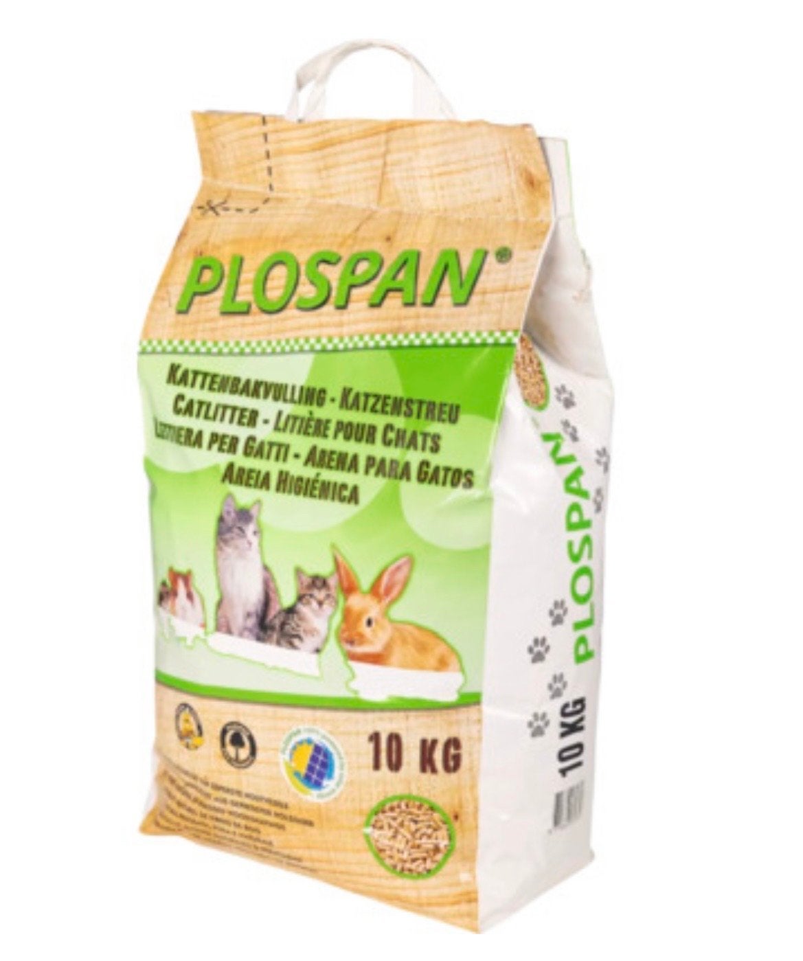 Plospan houtkorrels, Ophalen, Nieuw, Gesloten