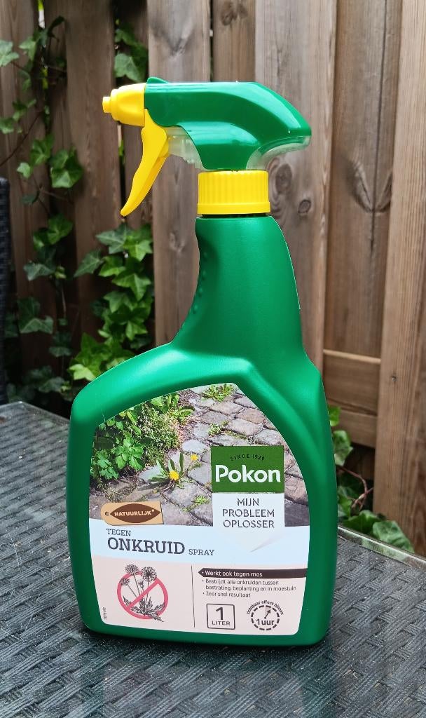 Pokon tegen Onkruid - Spray 1 liter Onkruidbestrijding, Tuin en Terras, Ophalen of Verzenden, Nieuw, Onkruidbestrijding