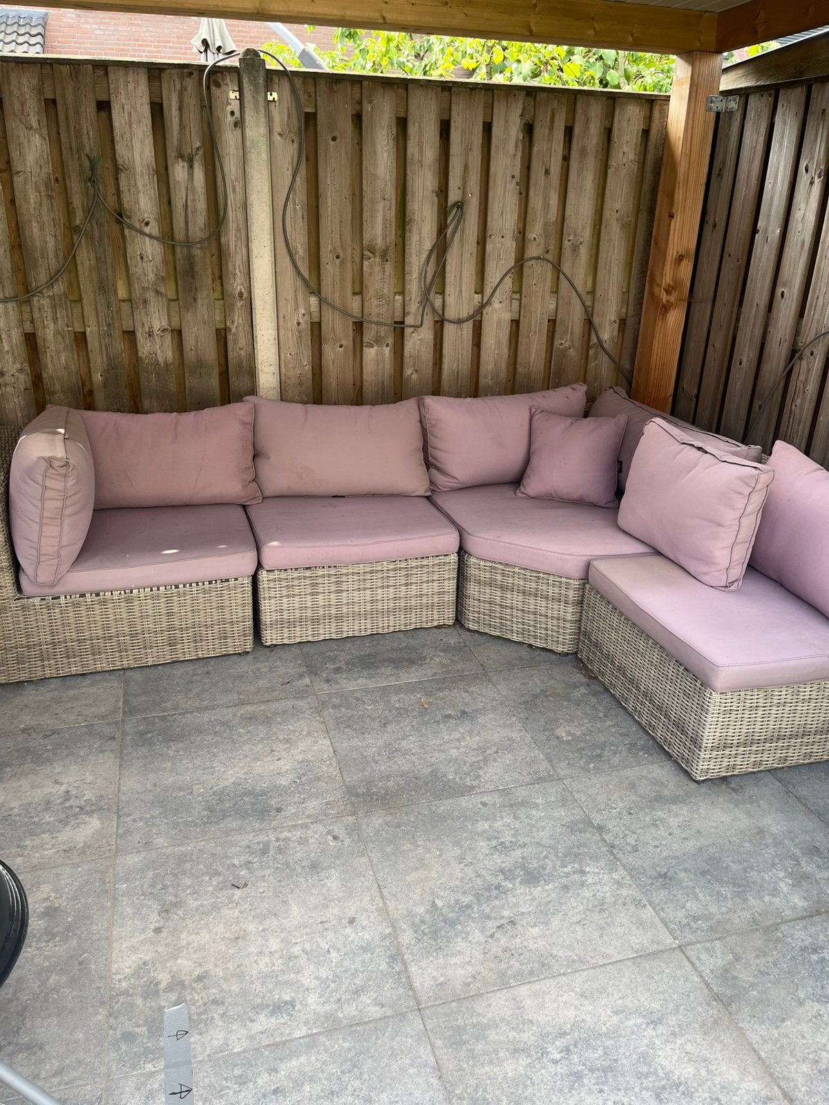 Lounge set bois le duc, Ophalen, Gebruikt, Kunststof, Loungeset