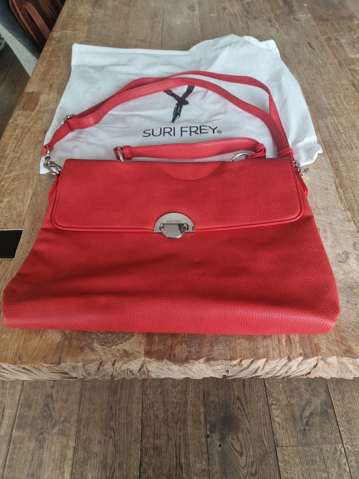 Suri Frey Handtas Rood - nieuw, Ophalen of Verzenden, Nieuw, Rood, Handtas