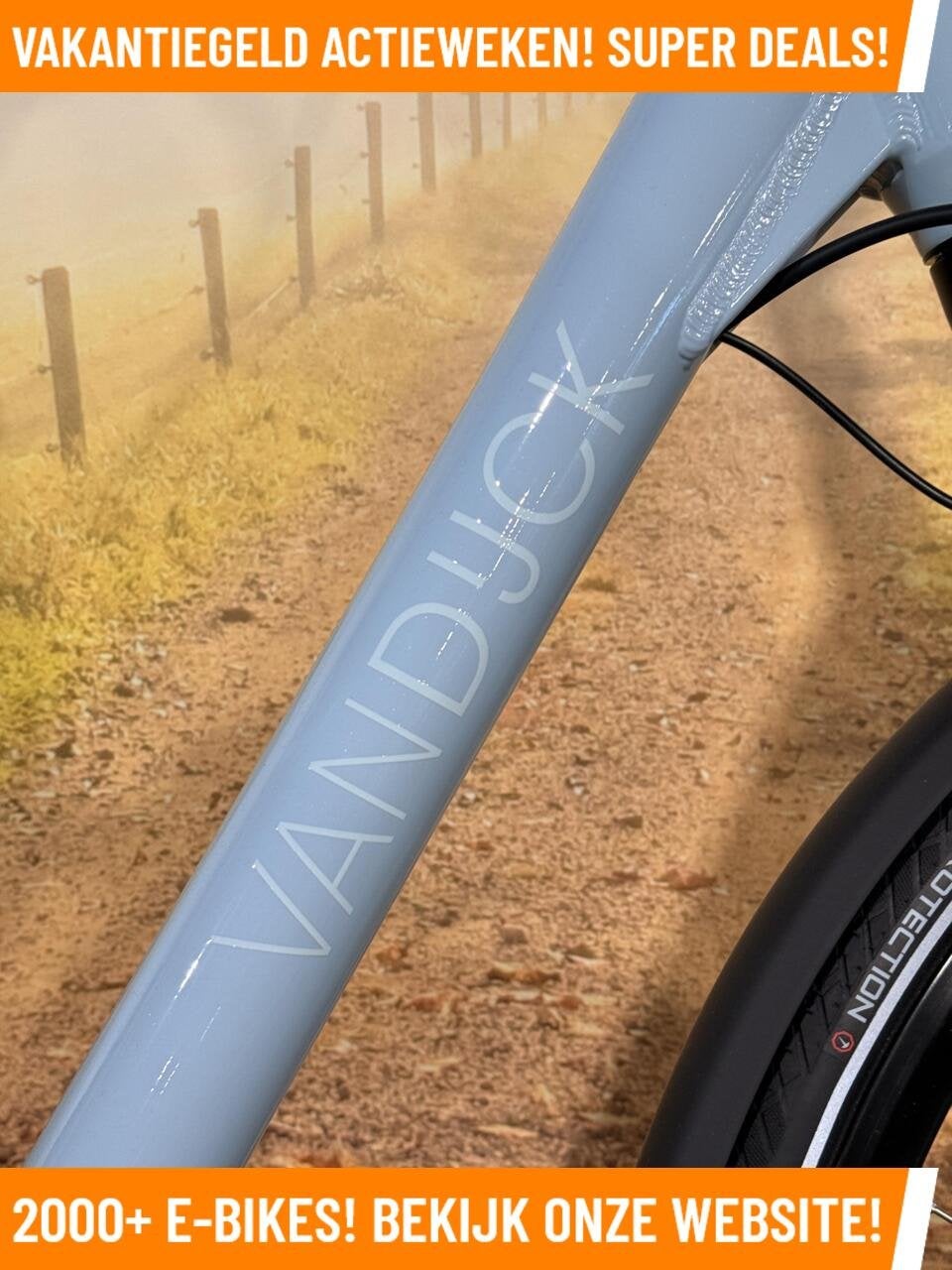 Van Dijck Ceres Elektrische fiets met voorwiel motor ebike!, 59 cm of meer, Nieuw, Overige merken