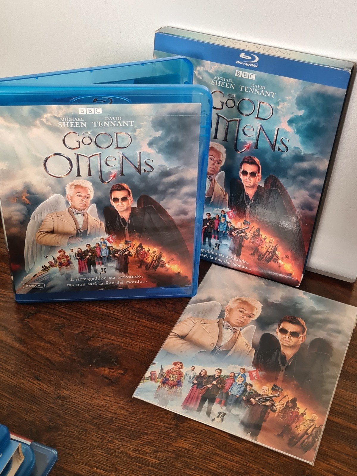 Good Omens seizoen 1 - Blu-ray (Italiaanse import), Ophalen of Verzenden, Zo goed als nieuw, Science Fiction en Fantasy
