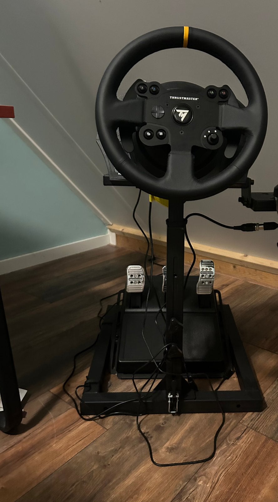 Thrustmaster TX racing wheel Leather Edition met wheel stand, Ophalen, Zo goed als nieuw
