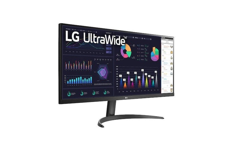 LG 34WQ60A-B UltraWide Monitor 34 inch WFHD IPS 100Hz, Zo goed als nieuw, Ultrawide, LG, DisplayPort