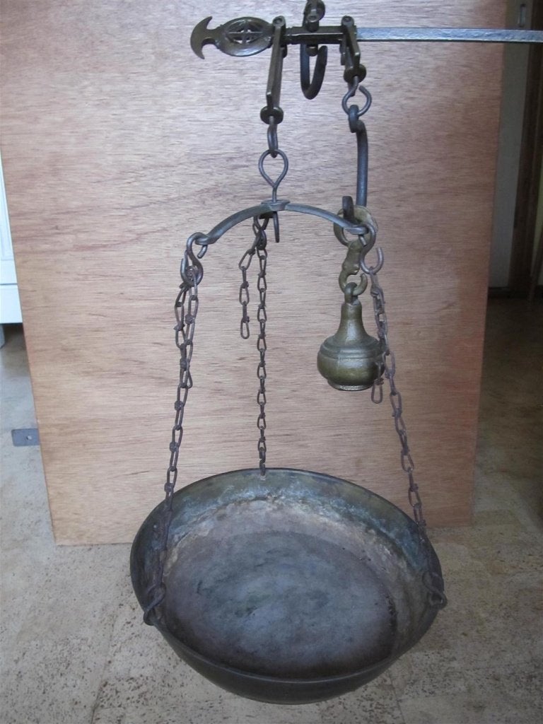 Hang weegschaal of bascule., Ophalen of Verzenden