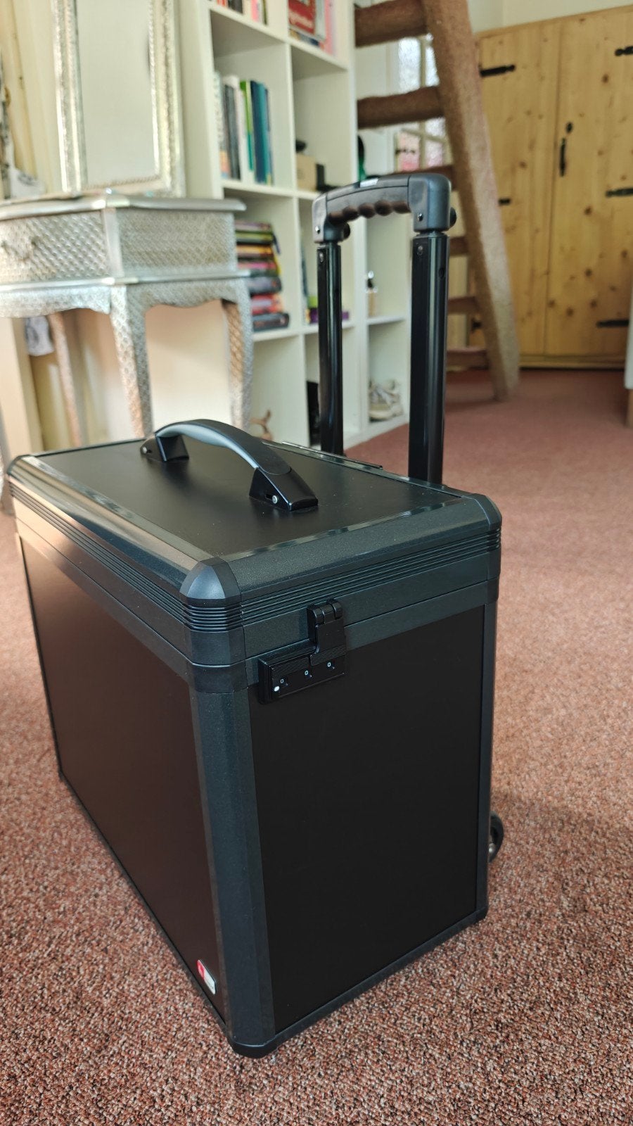 Aluminium koffer/trolly voor electronica/kantoorartikelen, Ophalen of Verzenden, Nieuw, Overige instrumenten, Flightcase