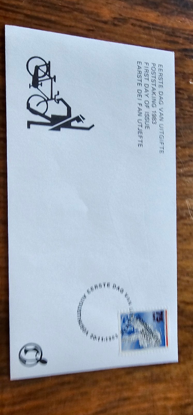 FDC Poststaking 1983 - Eerste Dag Uitgifte, Verzenden, Nederland
