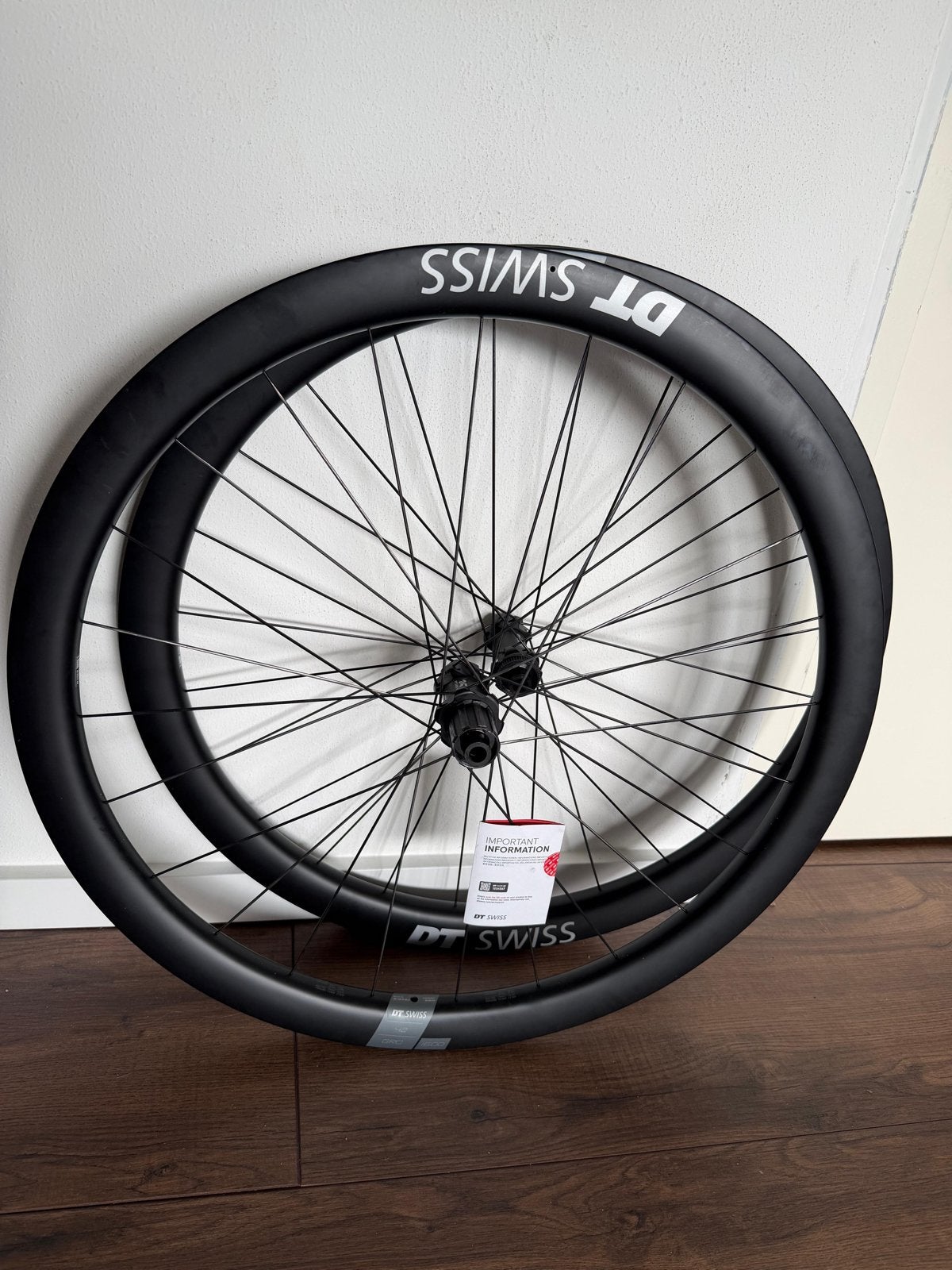 Nieuwe DT Swiss GRC 1600 Wielset - 42mm Velg, 350 Naaf, DT Swiss, Nieuw, Gravelbike, Aluminium