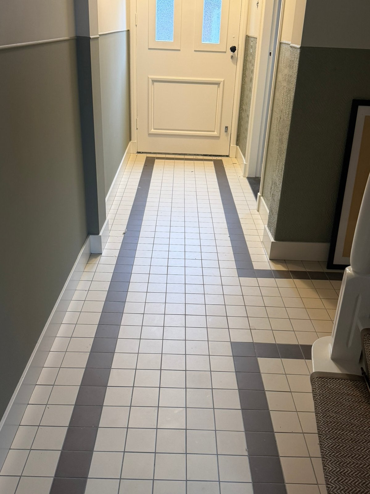 Winkelmans 10x10 nieuw blanc vintage, Ophalen, Minder dan 20 cm, Zo goed als nieuw, Minder dan 5 m²