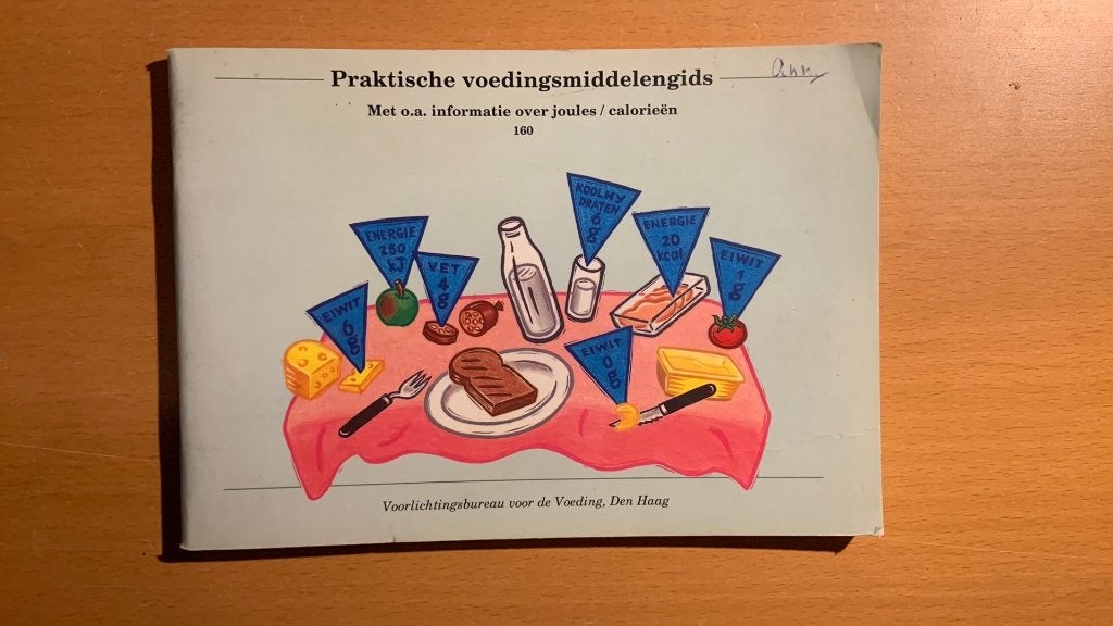 Praktische voedingsmiddelengids, Ophalen of Verzenden, Zo goed als nieuw
