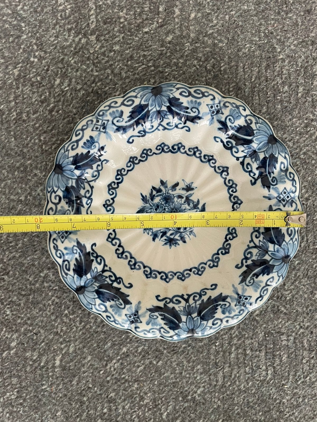 Koninklijke Tichelaar Makkum bordje 31 cm, Antiek en Kunst, Ophalen