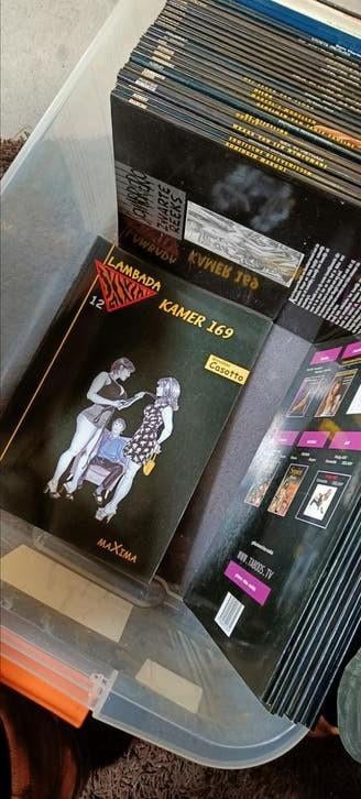 39 Erotische Strips: Lambada, Sombrero, Manara Collectie, Meerdere stripboeken, Ophalen of Verzenden, Gelezen, Manara