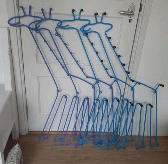Ikea giraffe kapstok 4 stuks type Sprallig,zie beschrijving, Ophalen of Verzenden, Zo goed als nieuw, Kapstokje