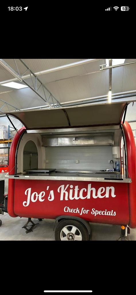 Te koop foodtruck /verkoopwagen snackwagen, Ophalen