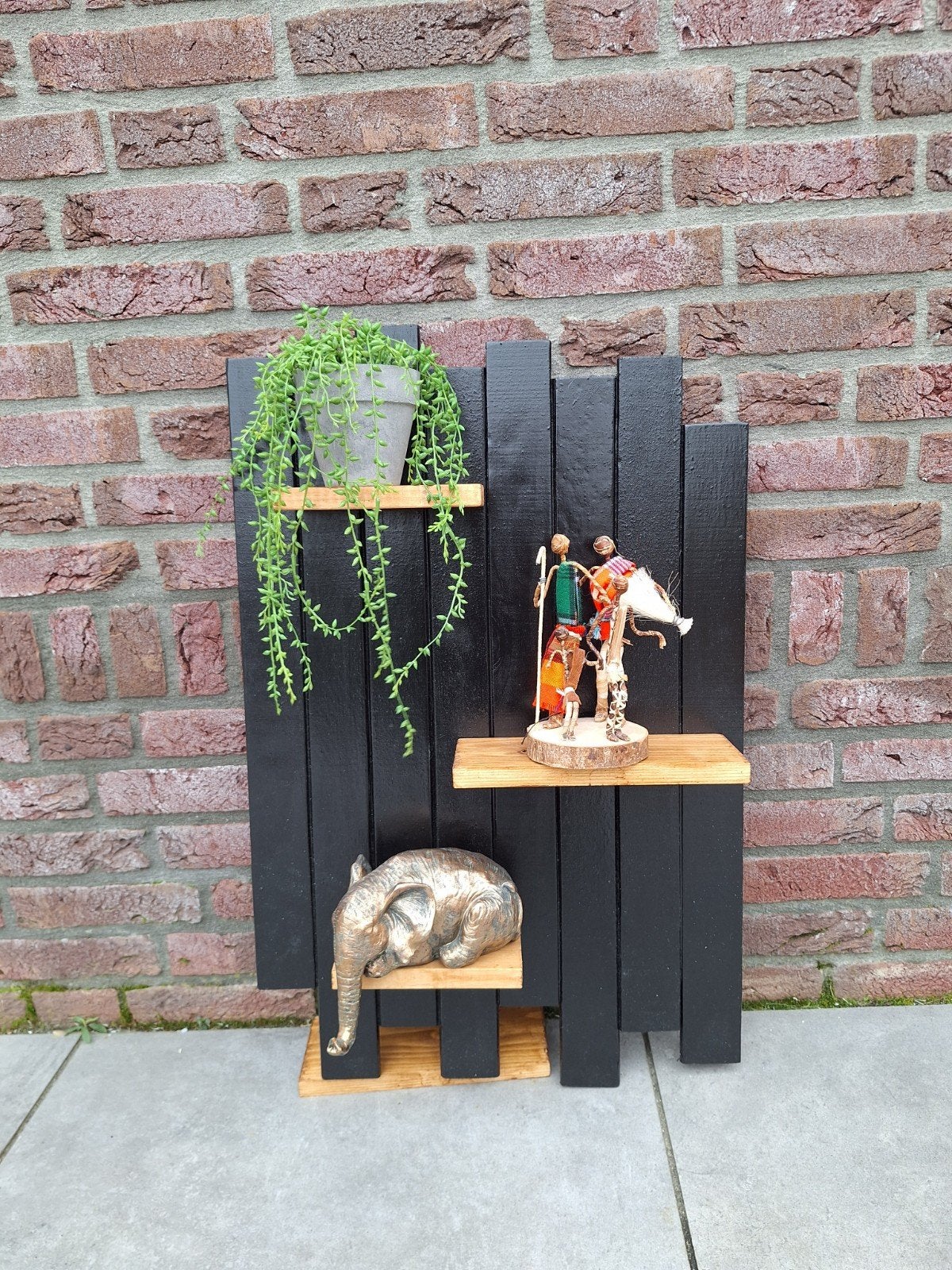 Wanddecoratie, muurdecoratie, decoratieplank 71x46x13 LxBxH, Ophalen, Nieuw, Wandbord of Wandpaneel, Landelijk