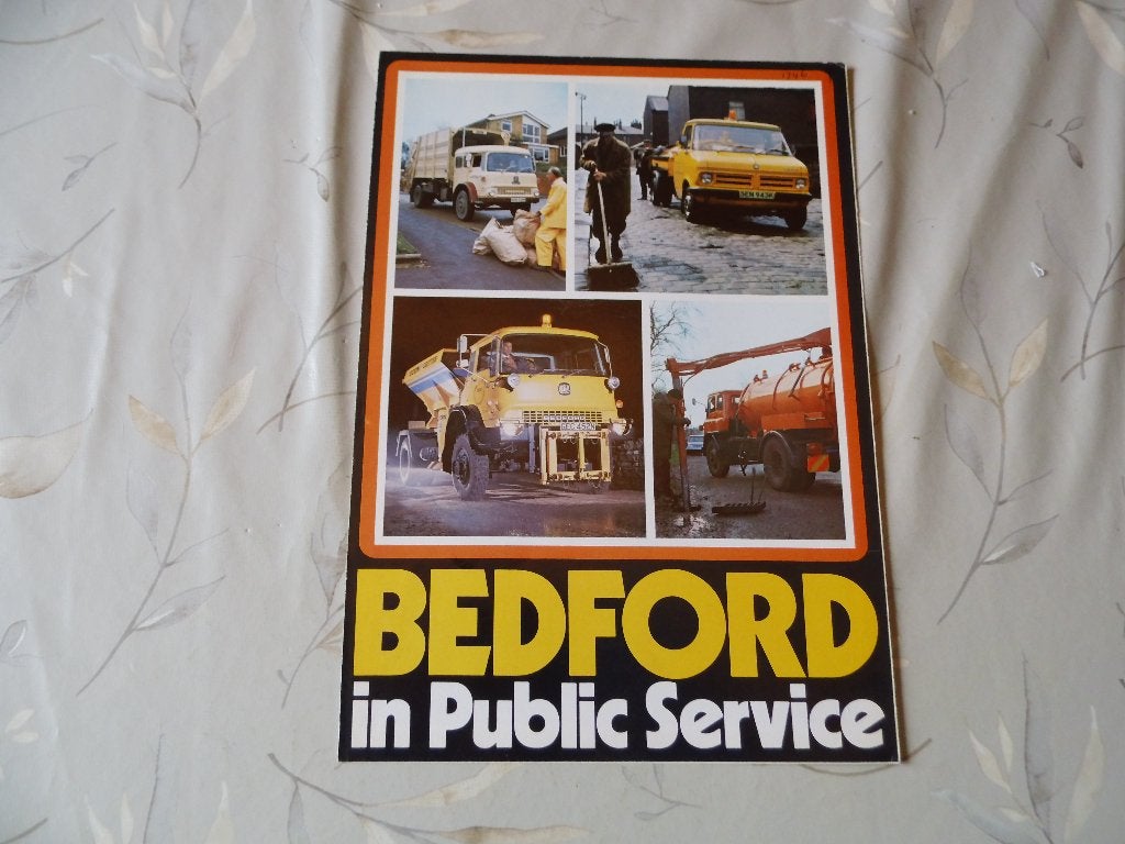 Bedford in public service 1975, Verzenden, Zo goed als nieuw, Overige merken