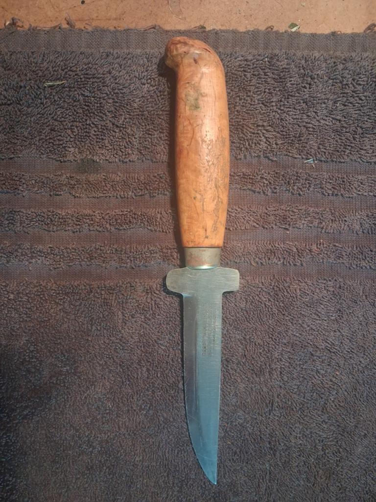 Antiek Zweeds jachtmes, Antiek en Kunst, Ophalen of Verzenden