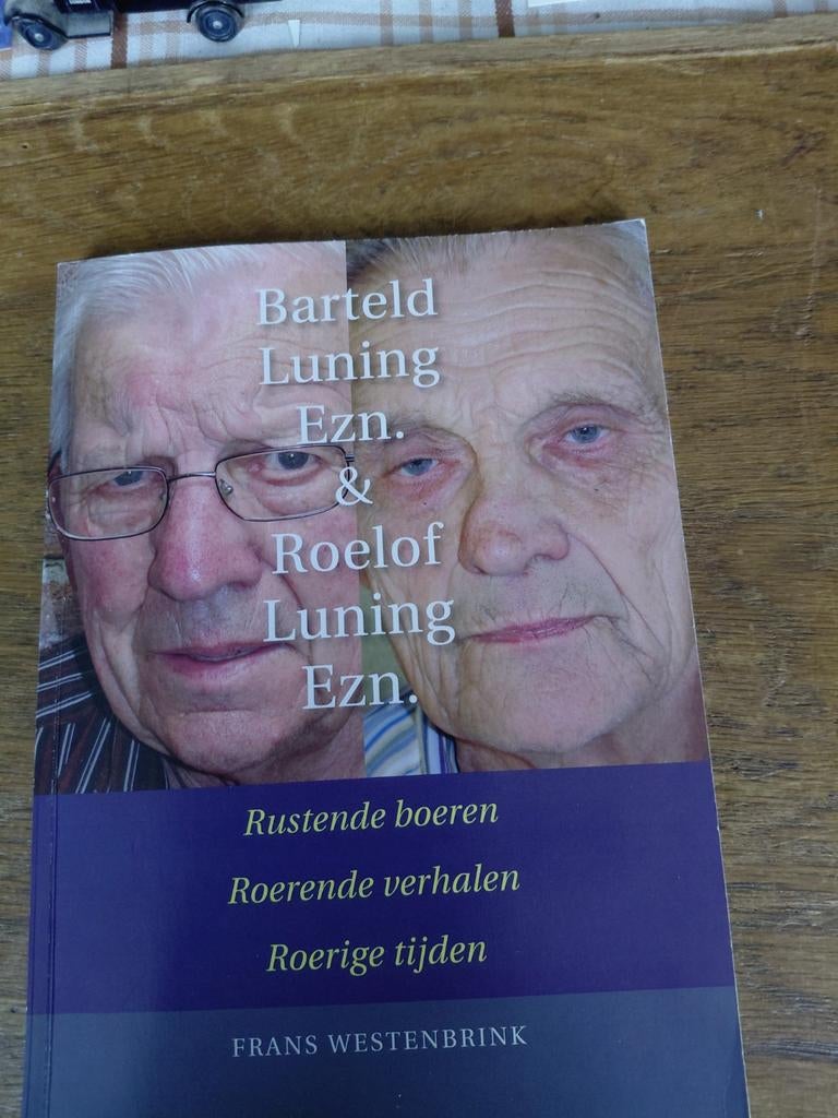 BarteldLuning enRoelof Luning rustende boeren uit Ruinen, Ophalen of Verzenden, 20e eeuw of later, Zo goed als nieuw, Porto ws 5.50. mij onbekend