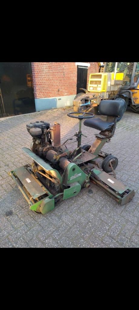 Roberine Kooimaaier/grasmaaier, Tuin en Terras, Grasmaaiers, Gebruikt, Benzine-grasmaaier, 50 cm of meer, Kooimesmaaier, Ophalen