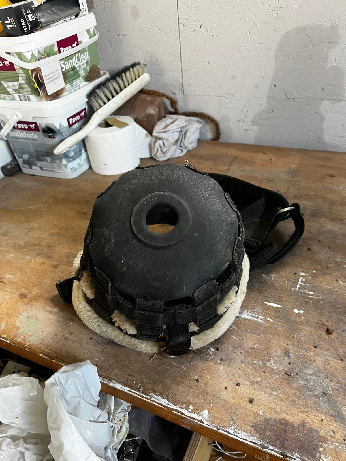 Grasmasker, Ophalen of Verzenden, Gebruikt