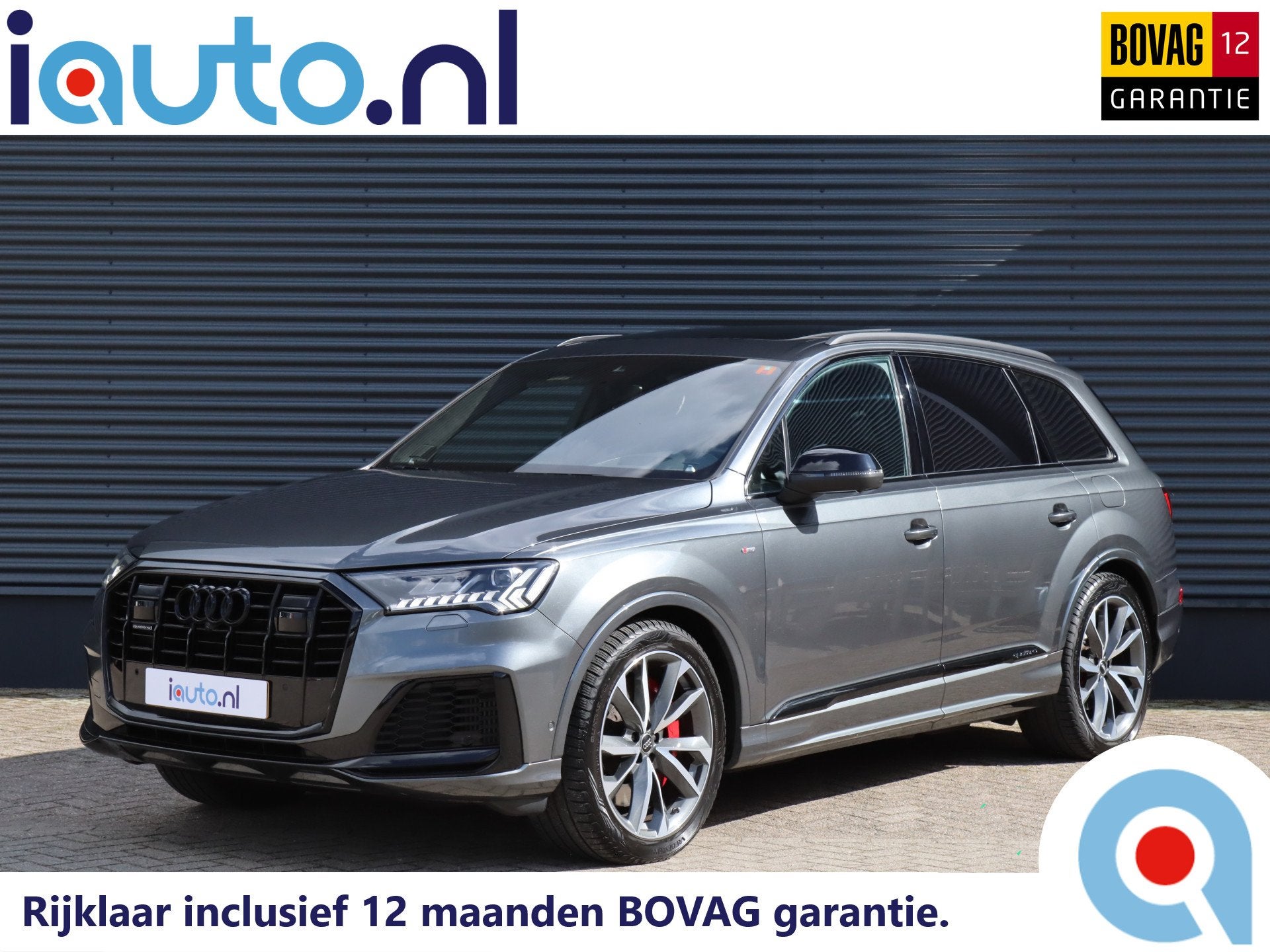 Audi Q7 60 TFSI e quattro 456pk S-Line Competition Pano/B&O, Auto's, Automaat, 2995 cc, 138 €/maand, Bedrijf