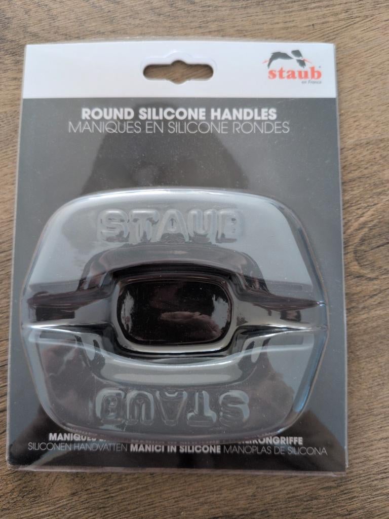 Staub siliconen handvatten voor pannen en wokken, Huis en Inrichting, Keuken | Keukenbenodigdheden, Overige typen, Nieuw, Ophalen of Verzenden
