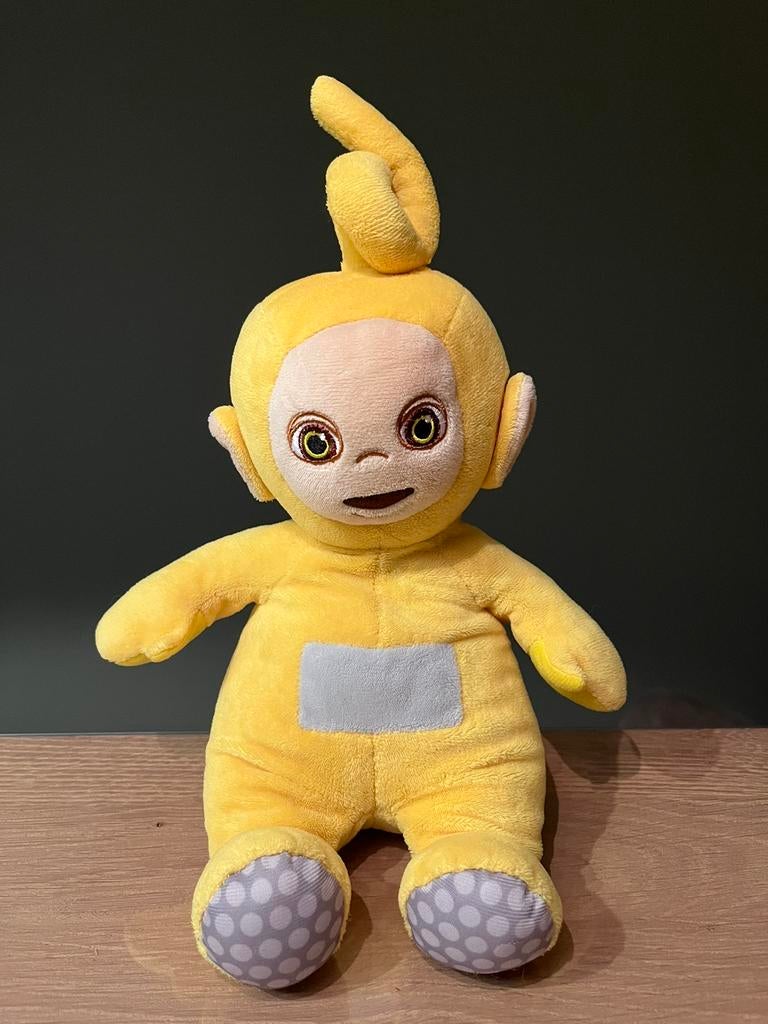 Leuke Teletubbie Laa-Laa knuffel 32cm, Ophalen of Verzenden, Zo goed als nieuw, Overige typen