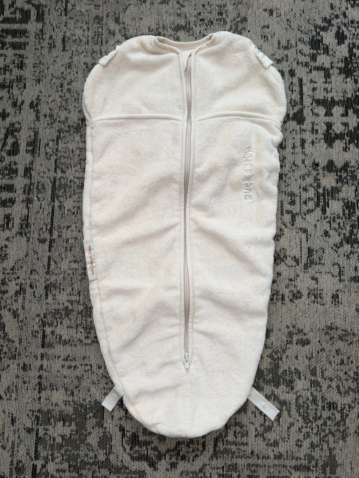 *** Puckababy mini teddy creme ***, Kinderen en Baby's, Ophalen of Verzenden, Zo goed als nieuw, Slaapzak, Puckababy