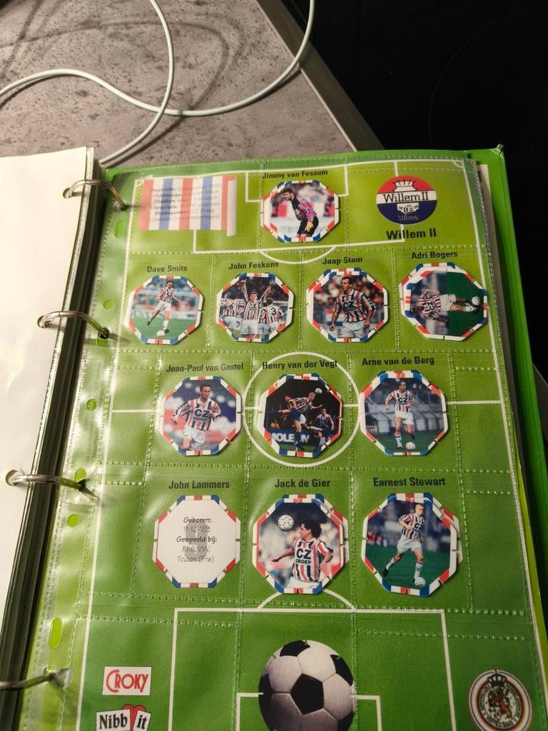Willem ll  95/96 flippos, Verzamelen, Flippo's, Ophalen of Verzenden, Losse flippo's