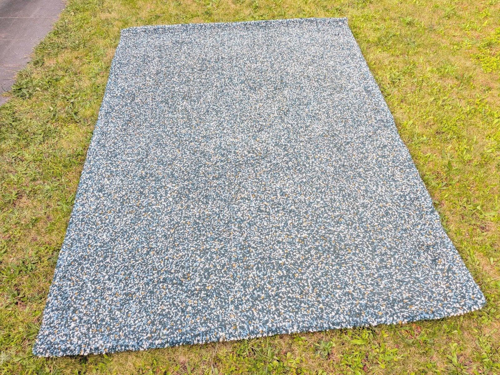 Vrolijk hoogpolig vloerkleed 200x270 cm, Huis en Inrichting, Stoffering | Tapijten en Kleden, Ophalen, Gebruikt, 200 cm of meer