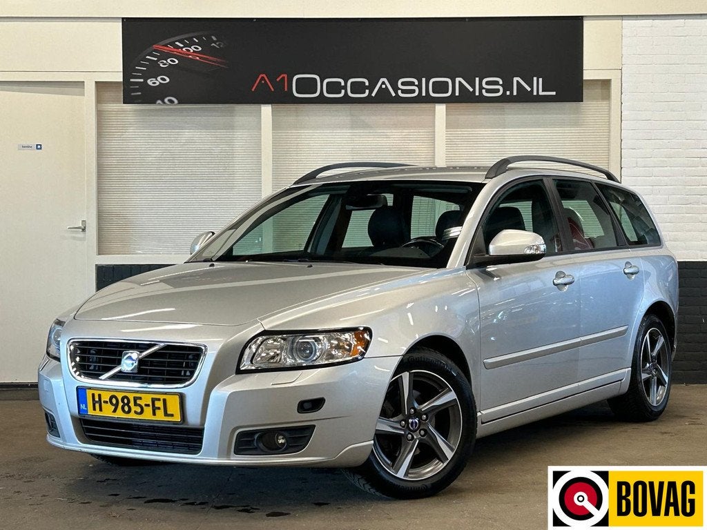 Volvo V50 1.8F (bj 2009), Auto's, Volvo, Bedrijf, Te koop, V50, ABS, Airbags, Airconditioning, Alarm, Boordcomputer, Centrale vergrendeling