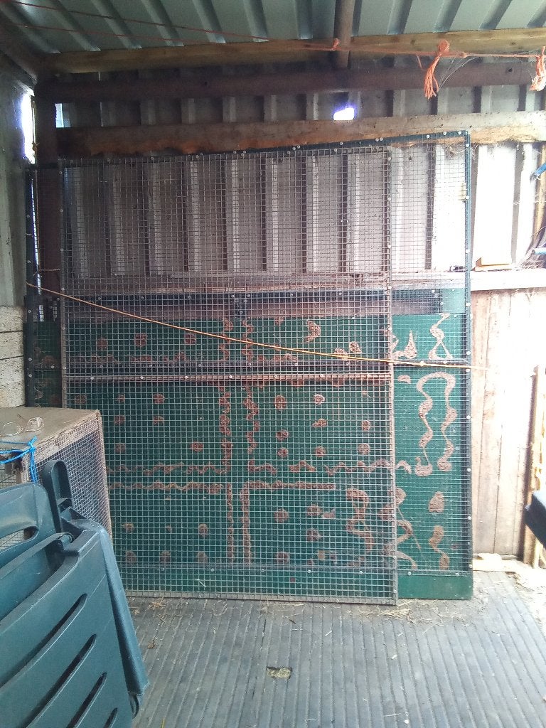 Volière panelen, Ophalen, Gebruikt, Aluminium, Volière