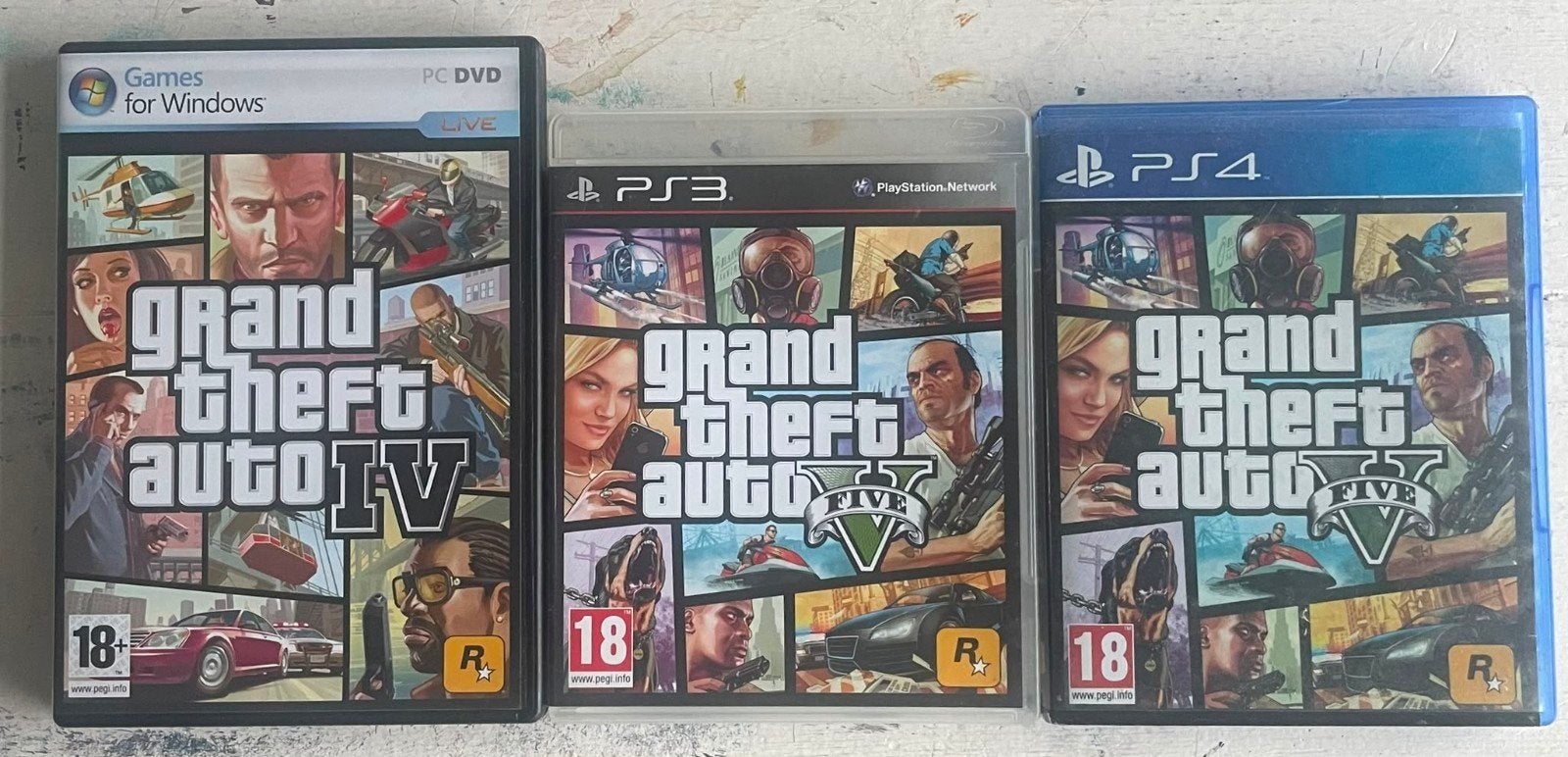 Diverse GTA Games: GTA IV (PC) & GTA V (PS3, PS4), Ophalen of Verzenden