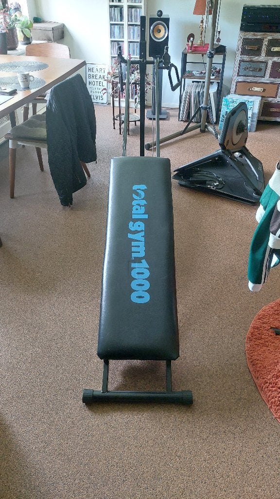Total gym 1000, Sport en Fitness, Ophalen, Gebruikt, Overige materialen, Krachtstation