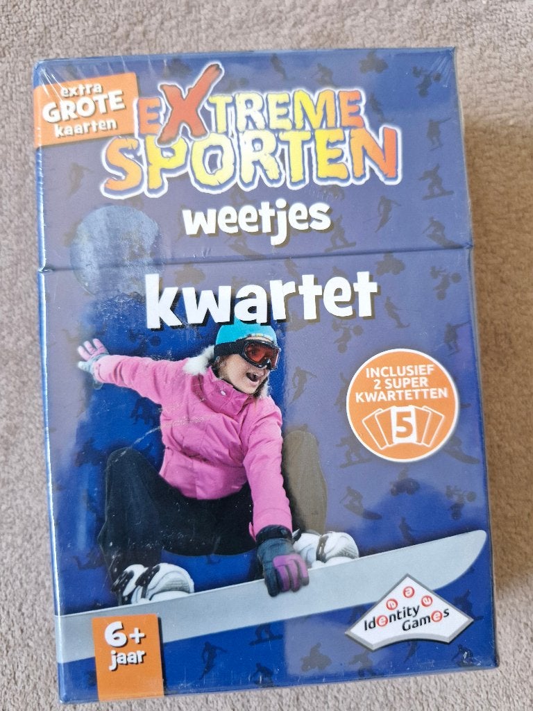 Weetjes kwartet Extreme sporten, Ophalen of Verzenden, Nieuw, Kwartet(ten)