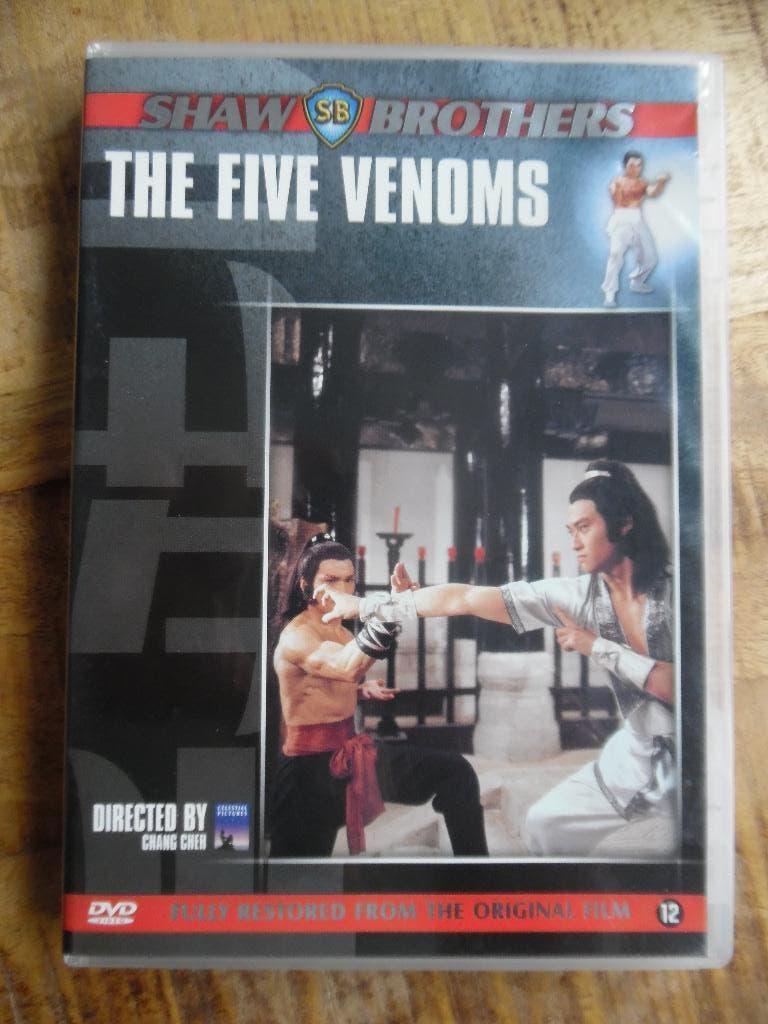 KUNG FU MARTIAL ART - THE FIVE VENOMS - SHAW BROTHERS, Ophalen of Verzenden, Gebruikt, Overige gebieden